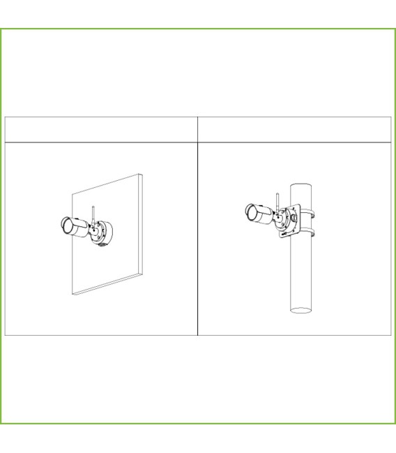 Tubular IP H265 2M DN dWDR 3DNR IR30m 3.6mm IP67 WiFi