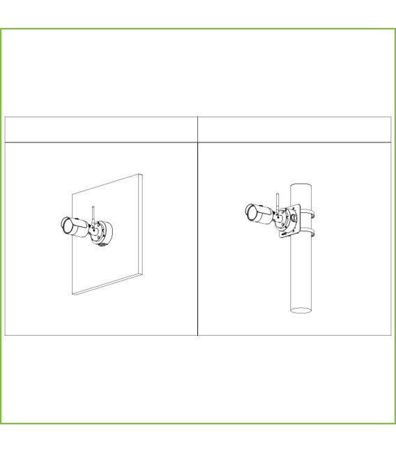 Tubular IP H265 2M DN dWDR 3DNR IR30m 3.6mm IP67 WiFi