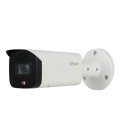 Tubular IP H265 AI 2M SMART WDR Starlight+ IR60m + LED LUZ BLANCA 3.6mm IP67 PoE SD AUDIO E/S