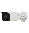 Tubular IP H265 AI 2M SMART WDR Starlight+ IR60m + LED LUZ BLANCA 3.6mm IP67 PoE SD AUDIO E/S