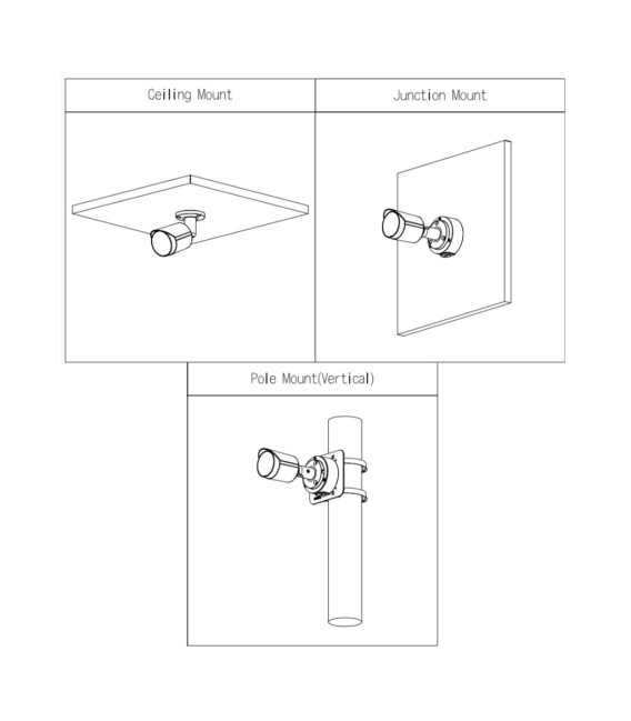Tubular IP 4M H265 FULL COLOR WDR IVS SMD Iluminación Dual LED30m/IR30m 2.8mm IP67 PoE MIC AI