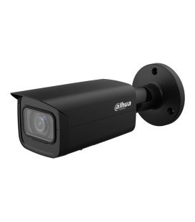 Dahua IPC-HFW3441T-ZS-S2-B - 4M WDR Starlight IR60m IP67 PoE AI Tubular IP Camera Black Color.