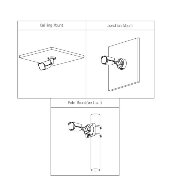 Tubular IP H265 4M WDR Starlight IVS SMD IR50m 3.6mm IP67 PoE SD MIC AI