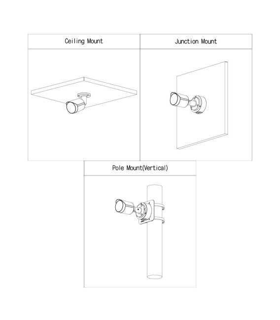Tubular IP H265 5M DN WDR Starlight IR30m 3.6mm IP67 PoE MIC AI