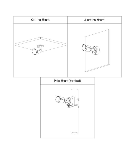 Tubular IP H265 5M DN WDR Starlight IR30m 2.8mm IP67 PoE MIC AI