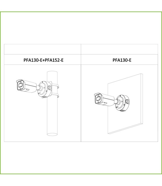 Tubular IP H265 5M SMART WDR Starlight+ IR60m + LED LUZ BLANCA 3.6mm IP67 PoE SD AUDIO E/S AI