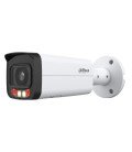Tubular IP 8M H265 FULL COLOR WDR Iluminación Dual LED50m/IR60m 3.6mm IP67 PoE AUDIO MIC E/S AI