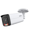 Tubular IP 8M H265 FULL COLOR WDR Iluminación Dual LED50m/IR60m 3.6mm IP67 PoE AUDIO MIC E/S AI