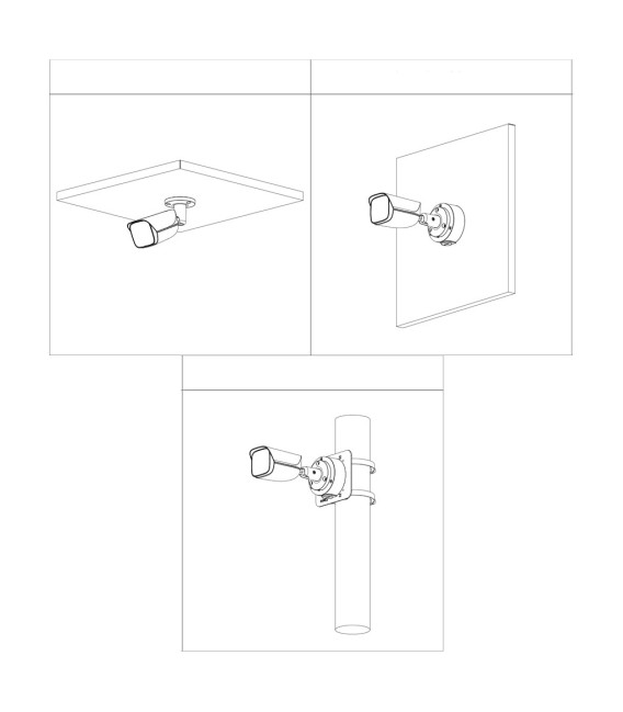 Tubular IP H265 8M WDR Starlight IR30m 3.6mm IP67 PoE SD AUDIO MIC E/S AI