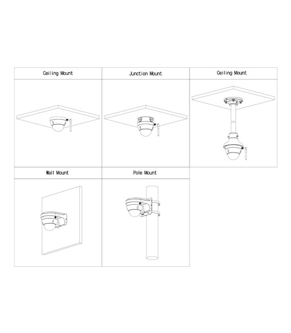 Domo IP H265 2M DN dWDR IR30m 2.8mm IK10 IP67 SD WiFi