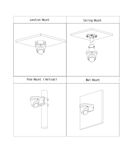 Domo IP H265 4M DN SMART dWDR IR30m 2.8mm IP67 AUDIO MIC WiFi