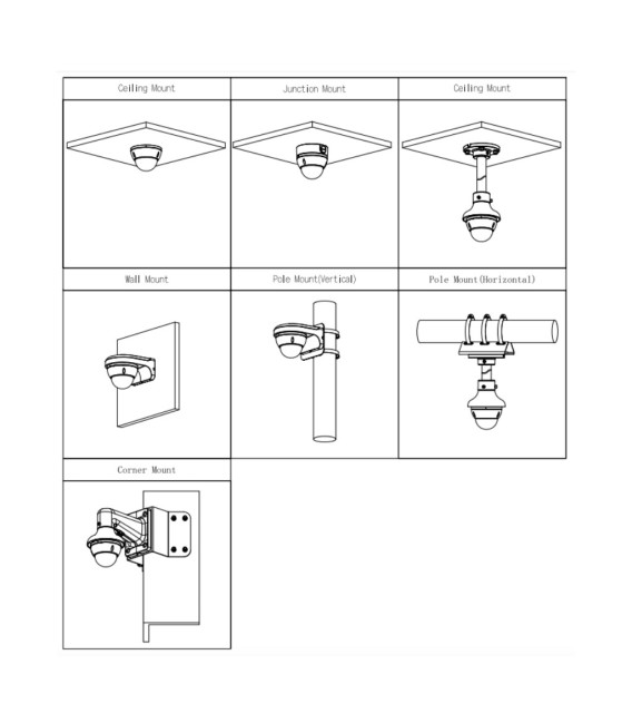Domo IP H265 4M DN WDR Starlight IR30m 2.8mm IK10 IP67 PoE SD AI