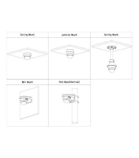 Domo IP 4M H265 WDR IR50m 2.8mm IK10 IP67 PoE AUDIO MIC E/S AI