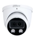 Domo IP H265 4M DUAL-LENS FULL COLOR 2.0 dWDR Starlight IR50m/2LED 2.8mm IP67 ePoE AUDIO MIC E/S AI