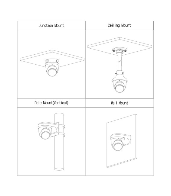 Domo IP H265 4M DUAL-LENS FULL COLOR 2.0 dWDR Starlight IR50m/2LED 2.8mm IP67 ePoE AUDIO MIC E/S AI