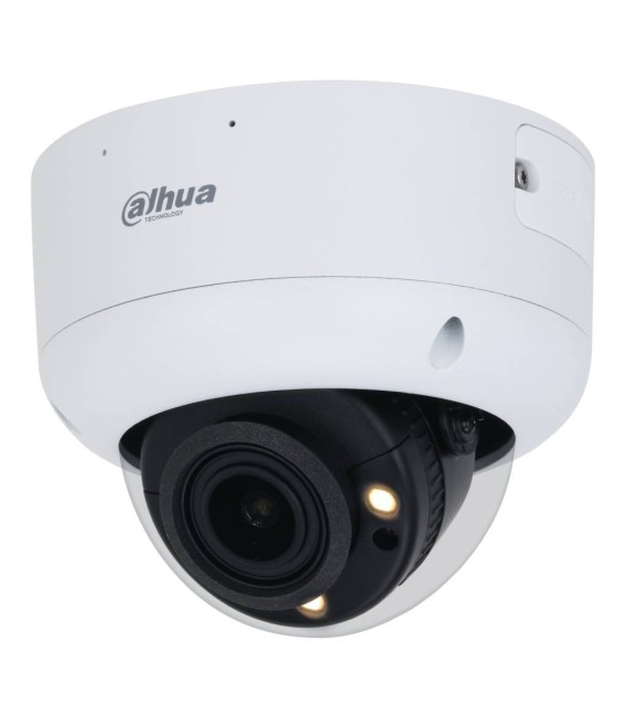 Domo IP H265 4M FULL COLOR 2.0 WDR 140dB Starlight LED40m 2.7-12VFM IK10 IP67 ePoE AUDIO MIC E/S AI