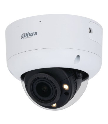 Domo IP H265 4M FULL COLOR 2.0 WDR 140dB Starlight LED40m 2.7-12VFM IK10 IP67 ePoE AUDIO MIC E/S AI