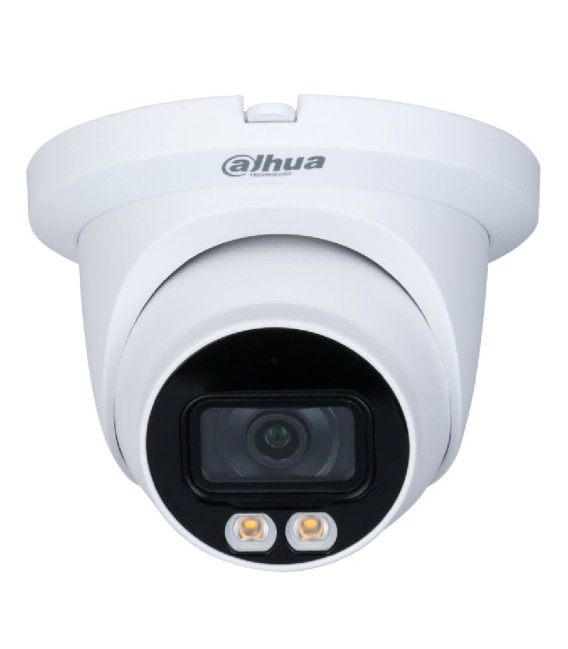 Domo IP H265 AI 5M FULL COLOR WDR IVS SMD LED30m 2.8mm IP67 PoE SD MIC