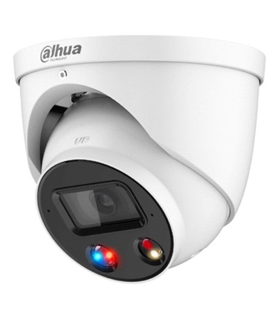 Domo IP TiOC 3.0 H265 5M WDR Iluminación Dual LED30m/IR30m 2.8mm IP67 PoE MIC AUDIO E/S AI