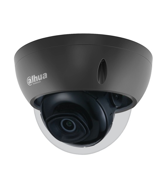 Domo IP H265 8M 4K DN WDR Starlight IVS IR30m 2.8mm IK10 IP67 PoE SD Color Negro