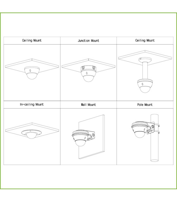 Domo IP H265 8M DN WDR Starlight+ IR40m 2.7-12VFM IK10 IP67 ePoE SD AUDIO E/S AI