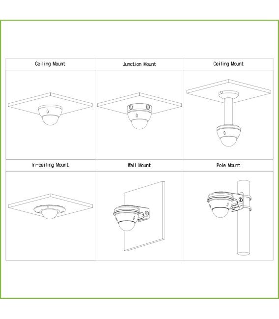 Domo IP H265 8M DN WDR Starlight+ IR40m 2.7-12VFM IK10 IP67 ePoE SD AUDIO E/S AI