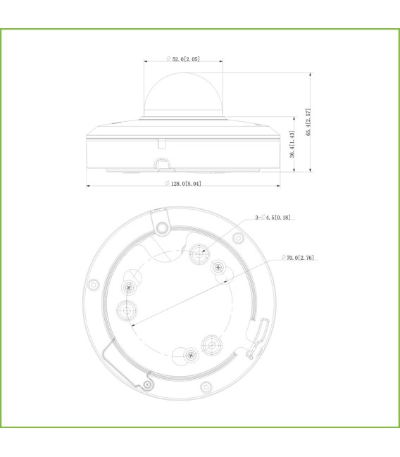 Domo PTZ IP AI 4M H265 DN ICR WDR IR15m Starlight IVS SMD 4X 3D IP66 IK08 PoE AUDIO