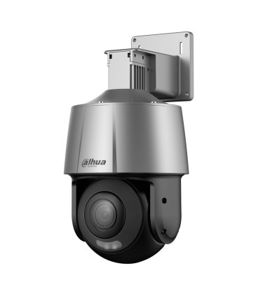 Cámara PT IP 4M H265 FULL COLOR dWDR Iluminación Dual LED30m/IR30m 4mm Starlight IP66 PoE AUDIO MIC AI