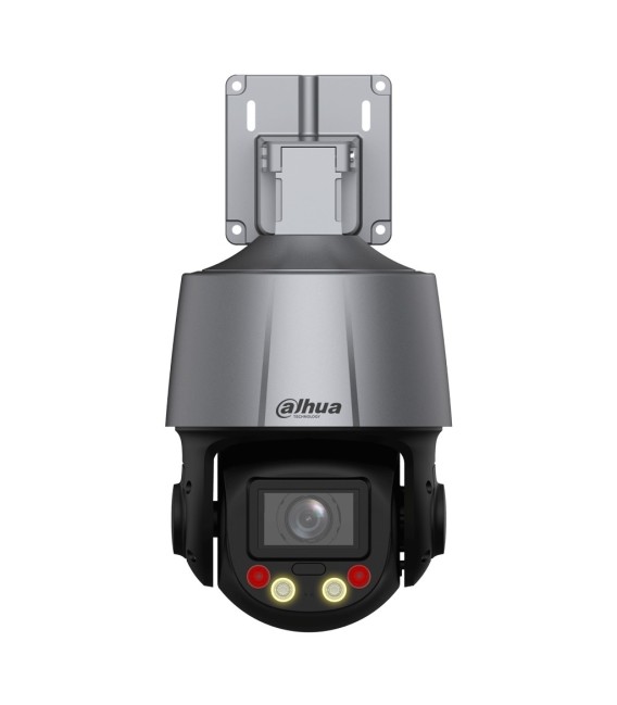 Cámara PTZ IP 4M H265 WDR Iluminación Dual LED30m/IR50m 5x IP66 PoE AUDIO MIC E/S AI