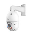 Domo PTZ IP 4M TiOC H265 WDR Starlight Iluminación Dual LED50m/IR100m 25x IP66 PoE+ AUDIO E/S AI