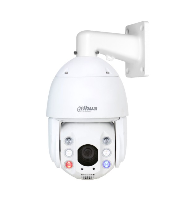 Domo PTZ IP 4M TiOC H265 WDR Starlight Iluminación Dual LED50m/IR150m 32x IP66 PoE+ AUDIO E/S AI