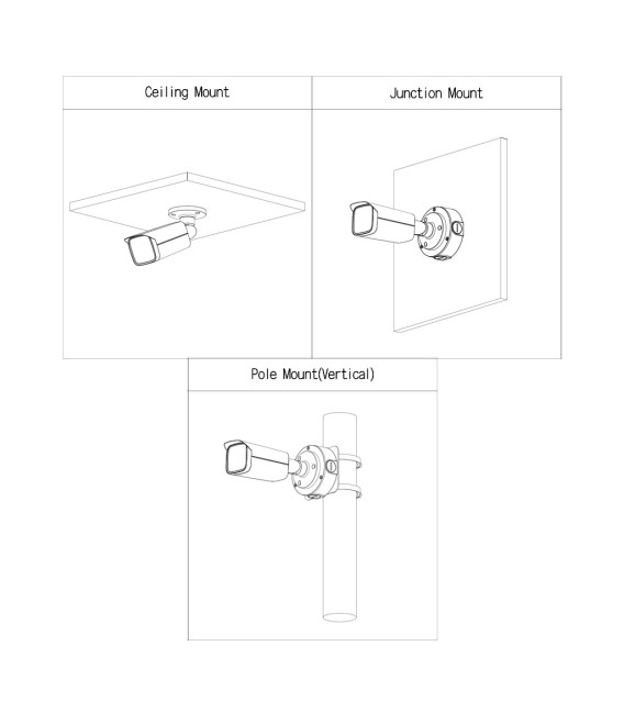 Tubular HDCVI 4EN1 2M 1080P DN ICR WDR Starlight IR80m 2.7-13.5 VFM IP67 MIC Color Negro
