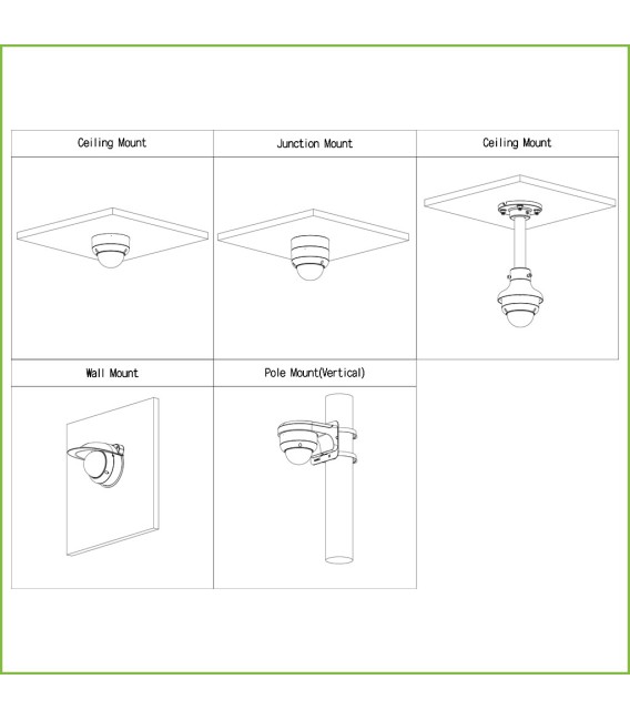 Domo HDCVI 4EN1 2M 1080P WDR Starlight IR40m 2.8mm IP67 IK10 MIC AUDIO