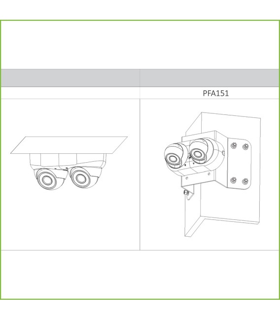 Domo HDCVI 2M de Doble Lente DN ICR WDR Starlight IR30m 0Lux 3.6mm IP67 AUDIO Broadcast