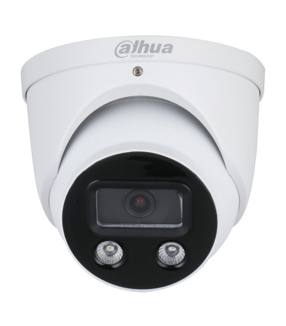 Domo IP H265 AI 2M DN SMART WDR Starlight Iluminación Dual LED50m/IR50m 2.8mm IP67 PoE SD AUDIO MIC E/S