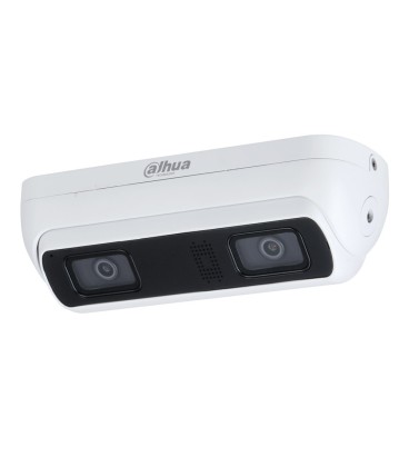 Cámara IP Conteo de Personas H265 4M DUAL-LENS DN SMART WDR IR20m 2.8mm IP67 IK10 PoE AUDIO MIC E/S