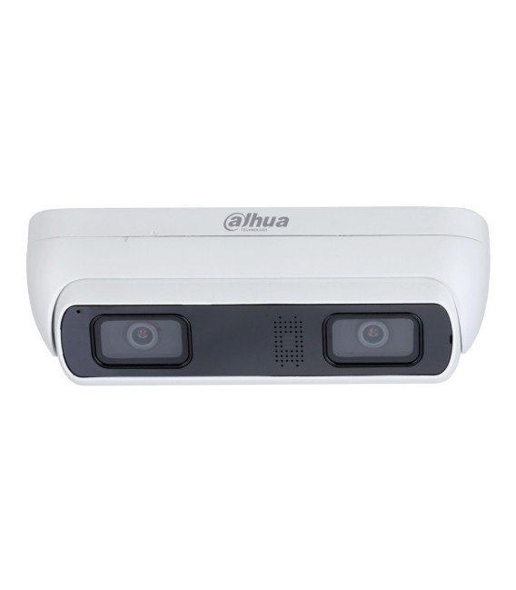 Cámara IP Conteo de Personas H265 4M DUAL-LENS DN SMART WDR IR20m 2.8mm IP67 IK10 PoE AUDIO MIC E/S