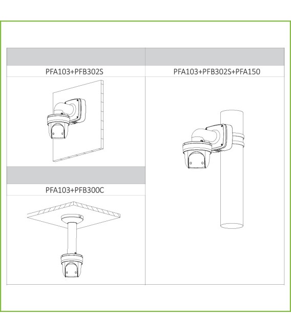 Domo PTZ IP 2M DN WDR Starlight IR30m 4X 3D MIC WiFi
