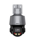 Cámara PTZ IP 2M H265 WDR Iluminación Dual LED30m/IR50m 5x IP66 PoE AUDIO MIC E/S AI