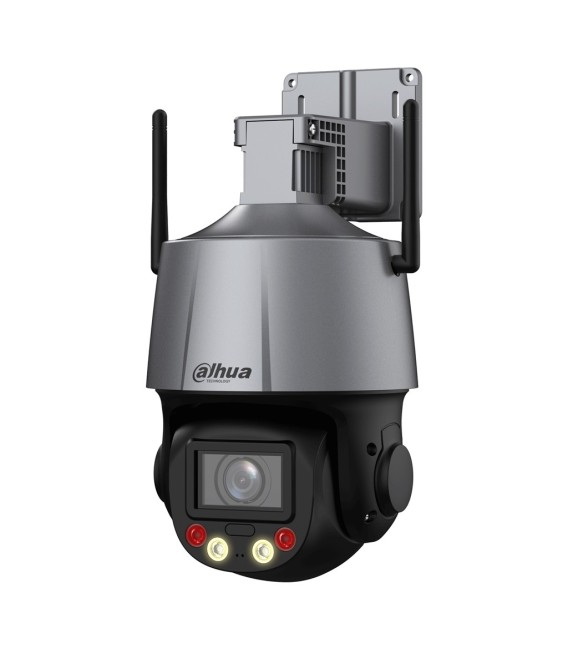 Cámara PTZ IP 2M H265 WDR Iluminación Dual LED30m/IR50m 5x IP66 WiFi AUDIO MIC E/S AI