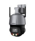 Cámara PTZ IP 2M H265 WDR Iluminación Dual LED30m/IR50m 5x IP66 WiFi AUDIO MIC E/S AI