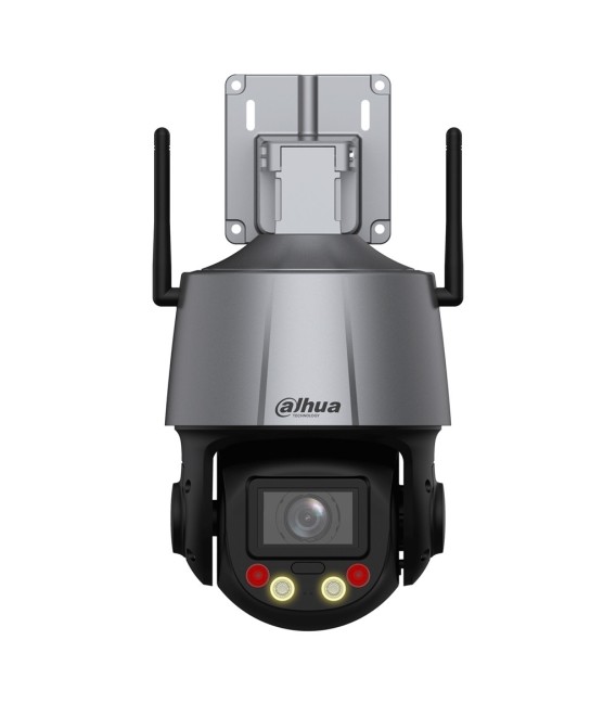 Cámara PTZ IP 2M H265 WDR Iluminación Dual LED30m/IR50m 5x IP66 WiFi AUDIO MIC E/S AI