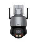 Cámara PTZ IP 2M H265 WDR Iluminación Dual LED30m/IR50m 5x IP66 WiFi AUDIO MIC E/S AI