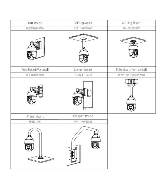 Domo PTZ IP 2M DN H265 WDR Starlight IR250m 45X IP67 IK10 PoE+ AUDIO E/S AI