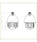Domo PTZ IP 2M DN dWDR Ultra DNR IR150m 30X 3D V.A. IP66
