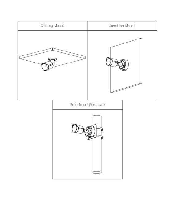 Tubular IP 2M H265 FULL COLOR WDR IVS SMD Iluminación Dual LED30m/IR30m 2.8mm IP67 PoE MIC AI