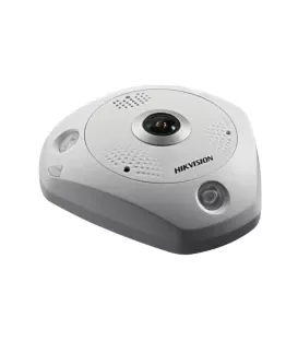 Hikvision DS-2CD63C5G0-IVS - 12MP 1.29mm Fisheye Camera IR15m DWDR IK10 IP67 PoE