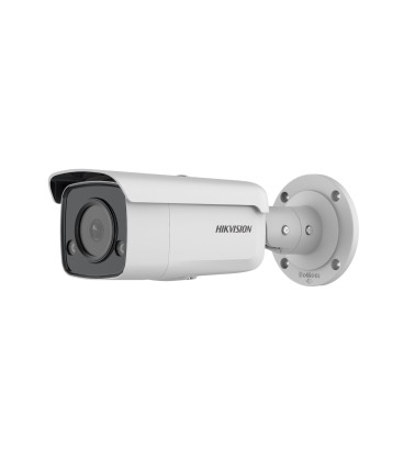 Hikvision DS-2CD2T46G2-ISU/SL - Cámara Bullet 4MP 2.8mm IR60m WDR IP67 PoE Acusense AI