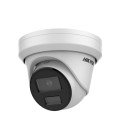 Hikvision DS-2CD2326G2-I 2MP 2.8mm Minidome Camera with IR30m, WDR, IP67, PoE, and Acusense AI.