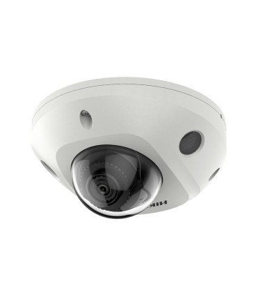 Hikvision DS-2CD2546G2-IS - Cámara Minidomo 4MP 2.8mm IR30m WDR IK08 PoE Acusense